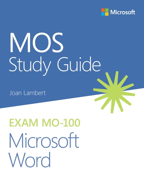 Cover image for book MOS Study Guide for Microsoft Word Exam MO-100