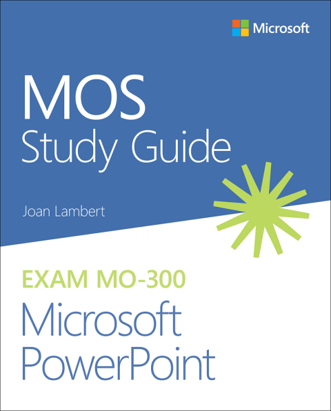 Cover image for book MOS Study Guide for Microsoft PowerPoint Exam MO-300