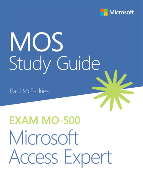 Cover image for book MOS Study Guide for Microsoft Access Expert Exam MO-500