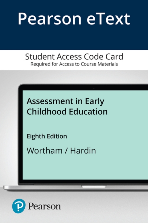 Cover image for book Assessment in Early Childhood Education -- Pearson eText