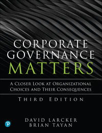 Cover image: Corporate Governance Matters 3rd edition 9780136660026