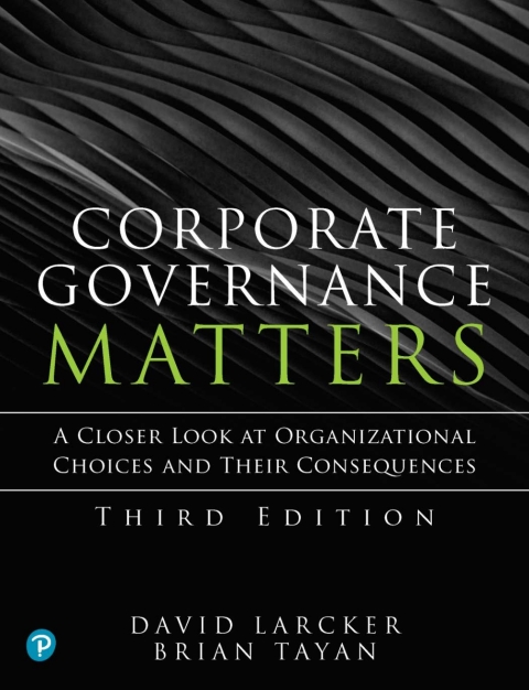 Cover image for book Corporate Governance Matters