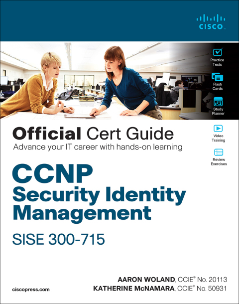 Cover image for book CCNP Security Identity Management SISE 300-715 Official Cert Guide
