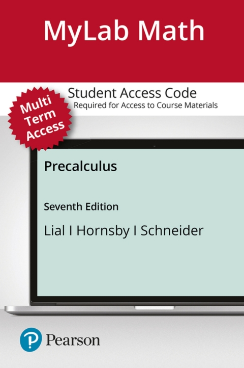 Cover image for book MyLab Math with Pearson eText Access Code for Precalculus
