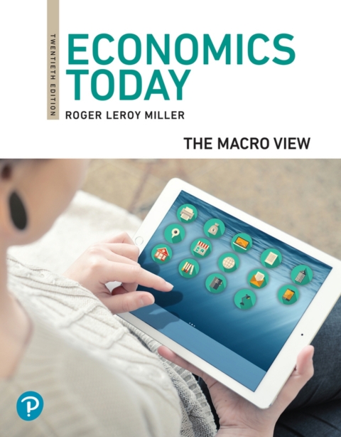 Cover image for book Economics Today: The Macro View (Pearson+)