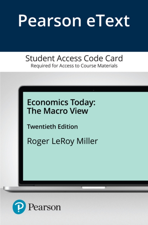 Cover image for book Economics Today: The Macro View