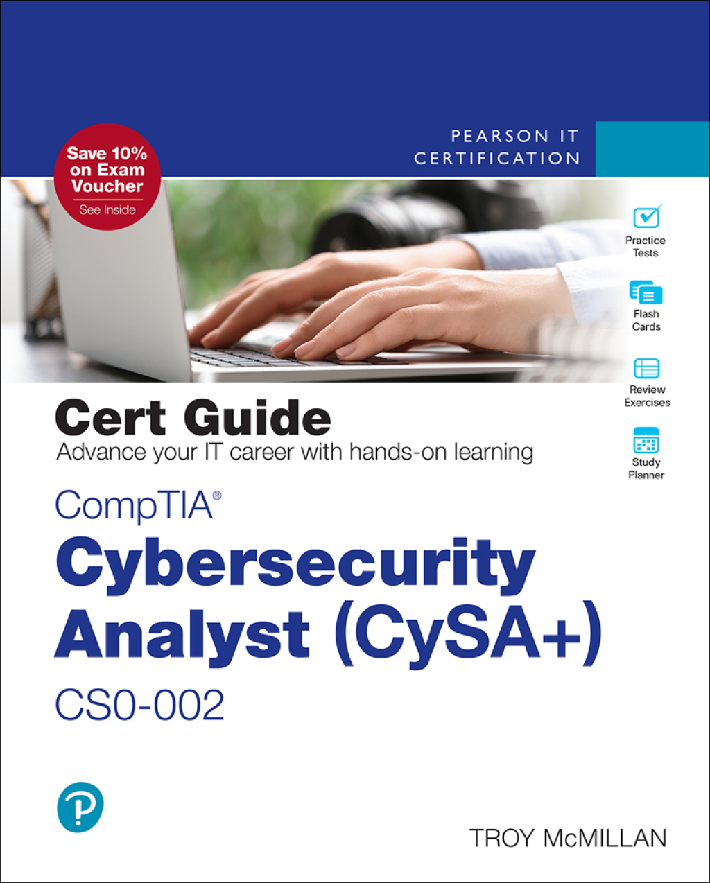 Reflowable CompTIA Cybersecurity Analyst (CySA+) CS0-002 Cert Guide; $64.37