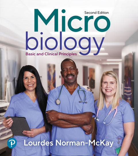 Cover image for book Microbiology: Basic and Clinical Principles