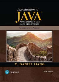 Cover image: Introduction to Java Programming and Data Structures, Comprehensive Version 12th edition 9780136519355
