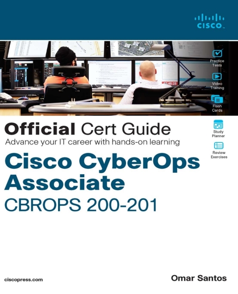 Cover image for book CCNA Cybersecurity CCNACBR&nbsp;200-201 Official Cert Guide