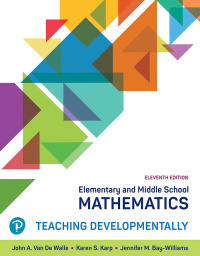 Elementary and Middle School Mathematics 11th edition | 9780136818038 ...