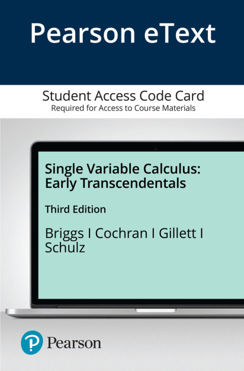 Cover image for book Single Variable Calculus: Early Transcendentals