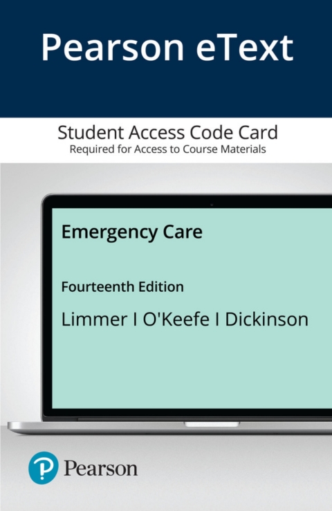 Cover image for book Emergency Care -- Pearson eText