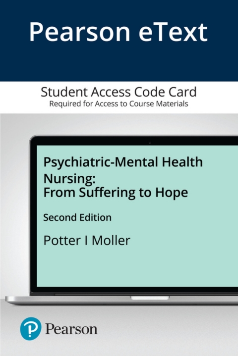 Cover image for book Psychiatric-Mental Health Nursing: From Suffering to Hope -- Pearson eText