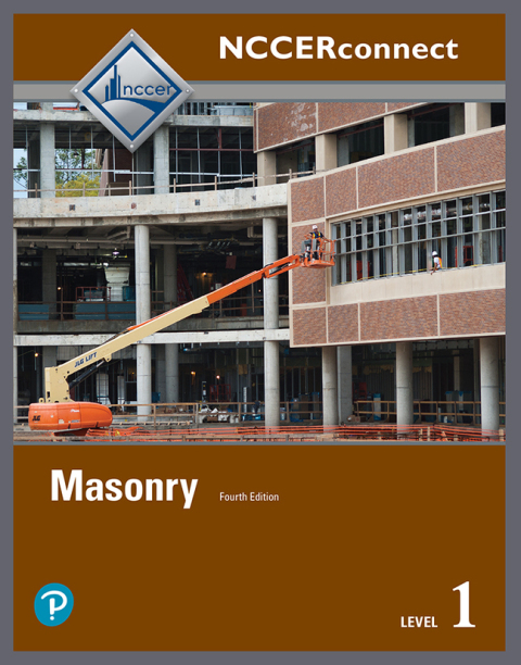 Cover image for book Masonry, Level 1 -- NCCERConnect with Pearson eText
