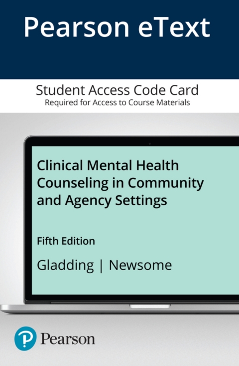 Cover image for book Clinical Mental Health Counseling in Community and Agency Settings -- Pearson eText