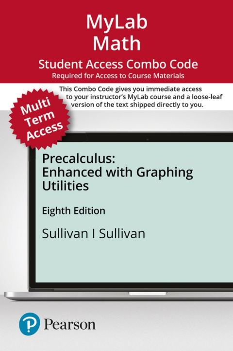 Cover image for book MyLab Math with Pearson eText (up to 24 months) + Print Combo Access Code for Precalculus