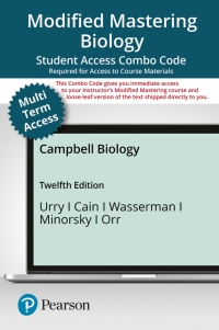 Mastering Biology with Pearson eText (up to 24 months) + Print Combo ...