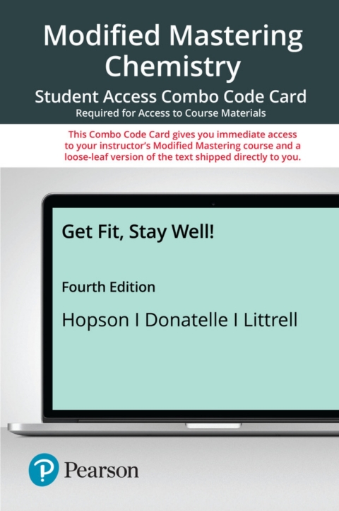 Cover image for book Mastering Health with Pearson eText + Print Combo Access Code for Get Fit, Stay Well!