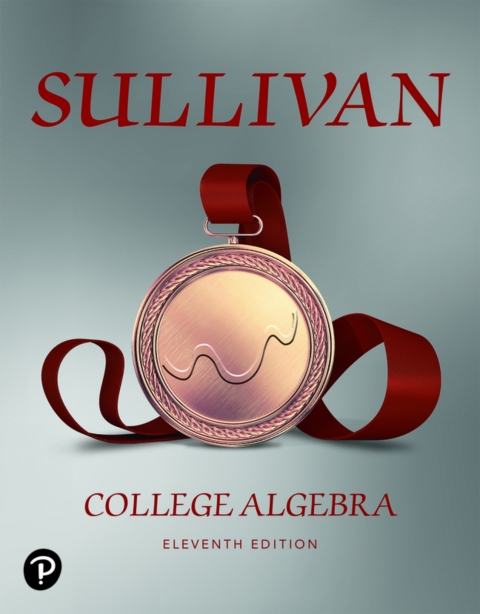 Cover image for book College Algebra (Pearson+)