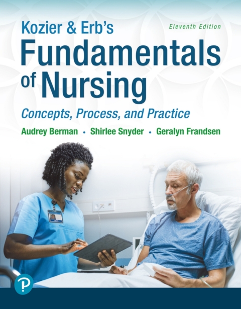 Cover image for book Kozier & Erb's Fundamentals of Nursing: Concepts, Process and Practice (Pearson+)