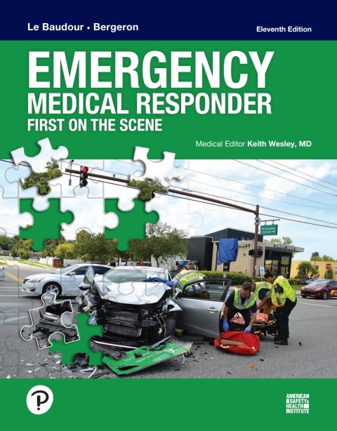Cover image for book Emergency Medical Responder: First on Scene (Pearson+)