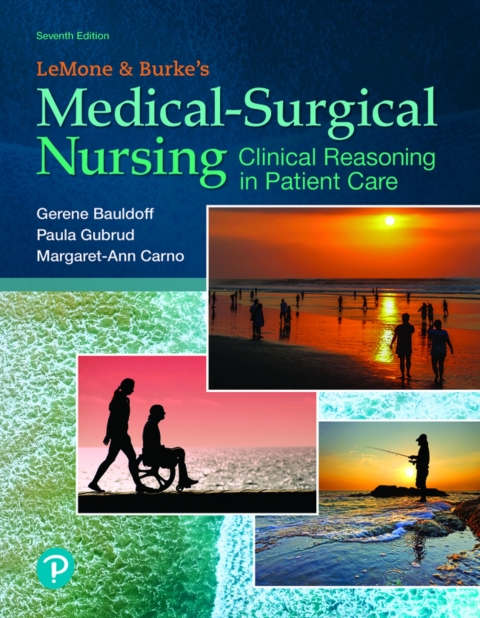 Cover image for book LeMone's Medical-Surgical Nursing: Clinical Reasoning in Patient Care (Pearson+)