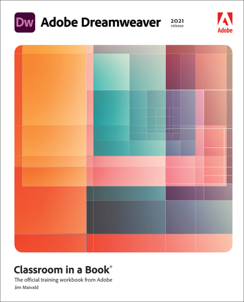 Cover image for book Adobe Dreamweaver Classroom in a Book (2021 Release)