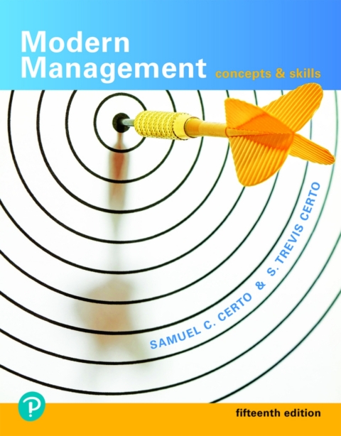 Cover image for book Modern Management: Concepts and Skills (Pearson+)