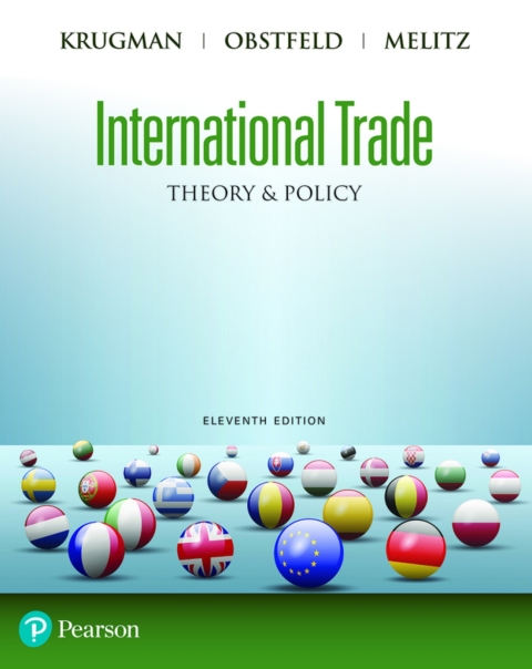 Cover image for book International Trade: Theory and Policy (Pearson+)
