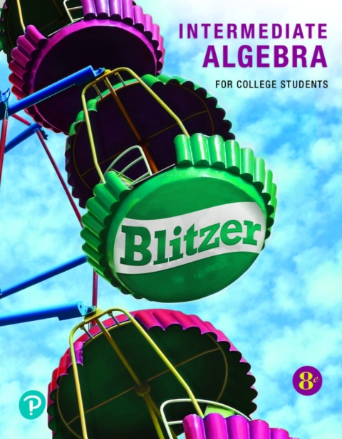 Cover image for book Intermediate Algebra for College Students (Pearson+)
