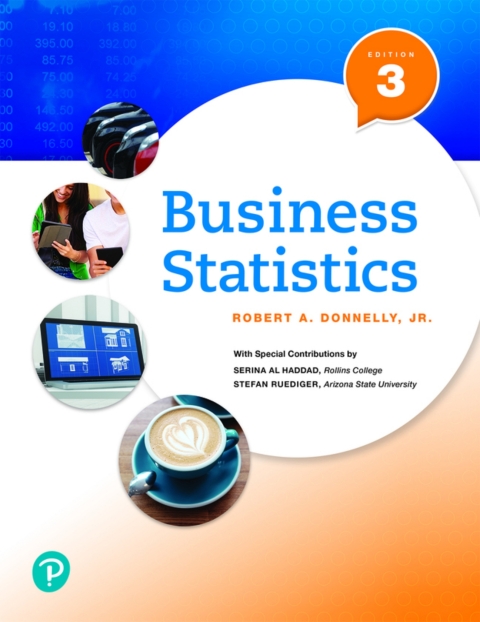 Cover image for book Business Statistics (Pearson+)