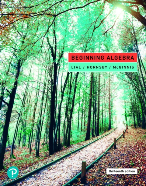 Cover image for book Beginning Algebra (Pearson+)