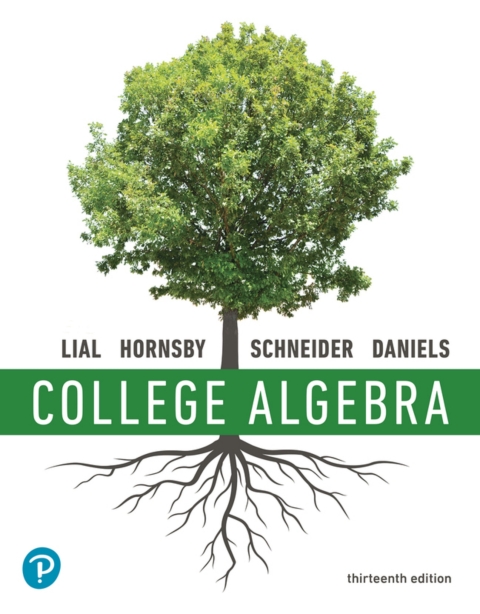 Cover image for book College Algebra (Pearson+)