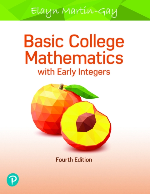 Cover image for book Basic College Mathematics with Early Integers (Pearson+)