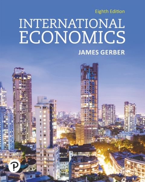 Cover image for book International Economics (Pearson+)