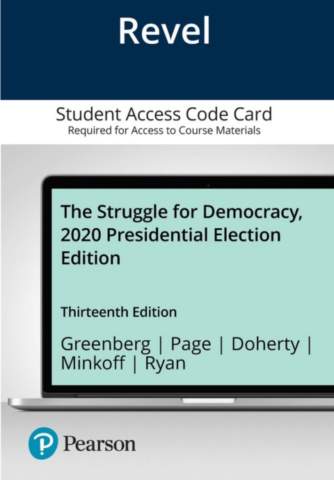 Cover image for book Revel Access Code for The Struggle for Democracy, 2022 Midterm Elections Update