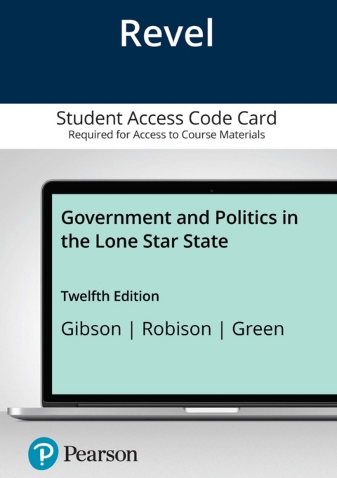 Cover image for book Revel Access Code for Government and Politics in the Lone Star State