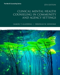 Clinical Mental Health Counseling In Community And Agency Settings ...