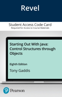 Revel Access Code for Starting Out With Java 8th edition ...