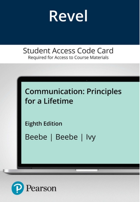 Cover image for book Revel Access Code for Communication: Principles for a Lifetime