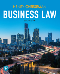 Business Law 11th edition | 9780136828075, 9780136994565 | VitalSource