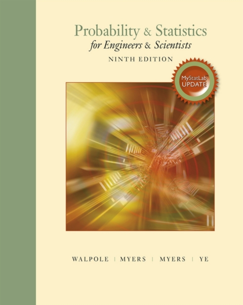 Cover image for book Probability & Statistics for Engineers & Scientists, Digital Update (Pearson+)