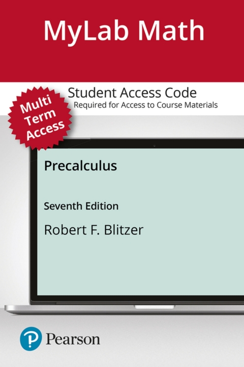 Cover image for book MyLab Math with Pearson eText Access Code for Precalculus