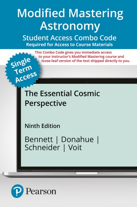 Cover image for book The Essential Cosmic Perspective -- Modified Mastering Astronomy with Pearson eText + Print Combo Access Code