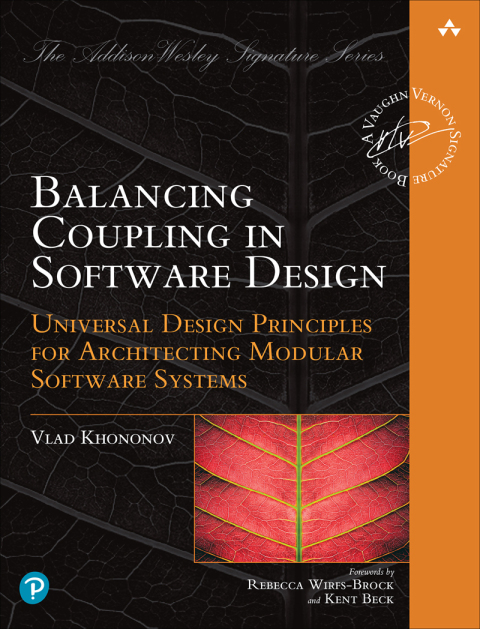 Cover image for book Balancing Coupling in Software Design