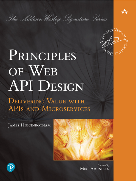Cover image for book Principles of Web API Design
