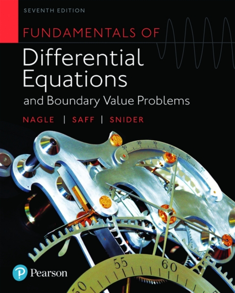 Cover image for book Fundamentals of Differential Equations and Boundary Value Problems (Pearson+)