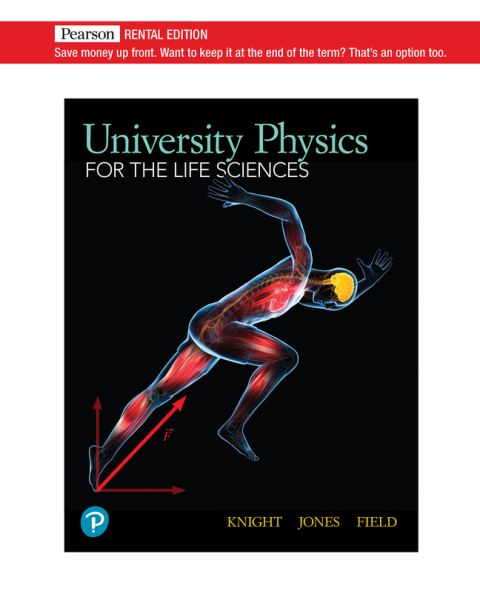 Cover image for book Mastering Physics with Pearson eText Access Code (18 Weeks) for University Physics for the Life Sciences