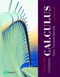 Thomas' Calculus: Early Transcendentals (Pearson+) 14th Edition ...